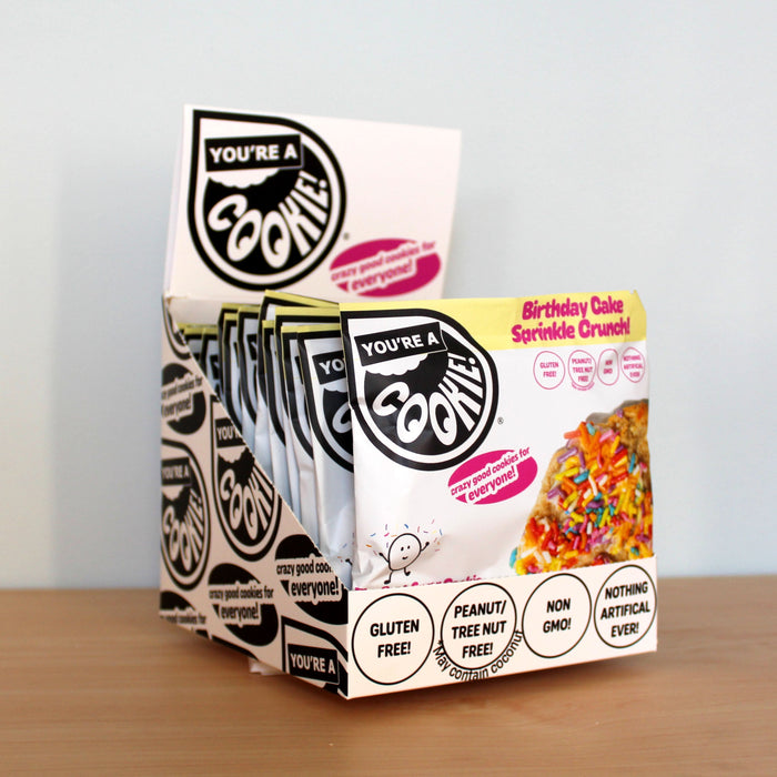 Cookie Box:  Birthday Cake Sprinkle Crunch