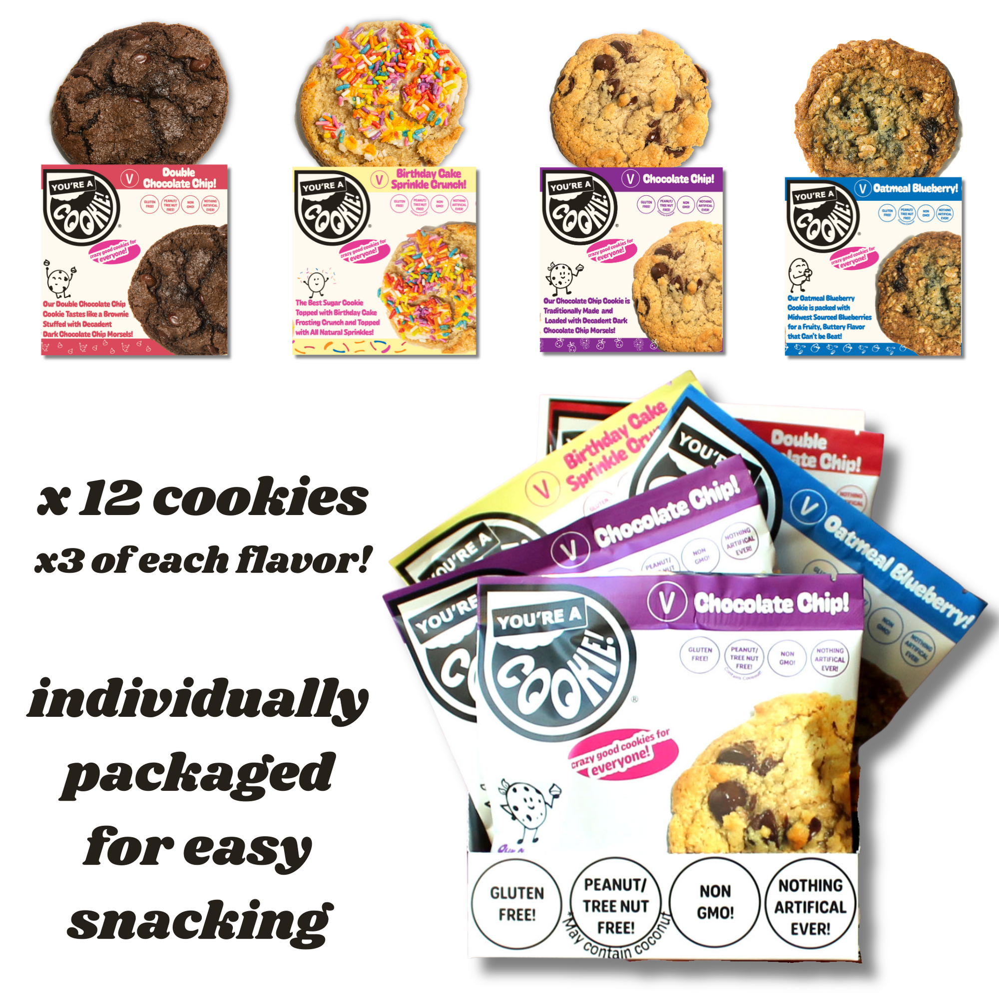 Vegan Cookie Variety Box